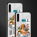 cringe society glass case for samsung galaxy a70s image-2