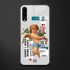 cringe society glass case for samsung galaxy a70s image