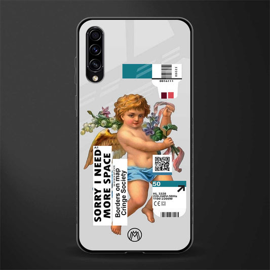 cringe society glass case for samsung galaxy a70s image