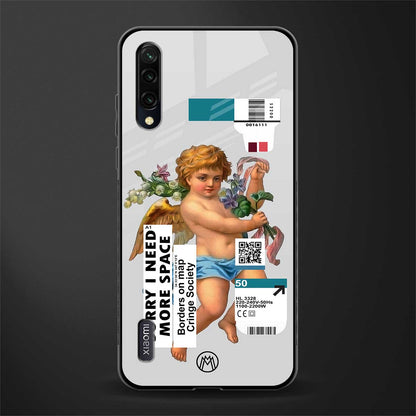 cringe society glass case for mi a3 redmi a3 image