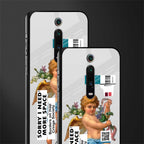 cringe society glass case for redmi k20 image-2