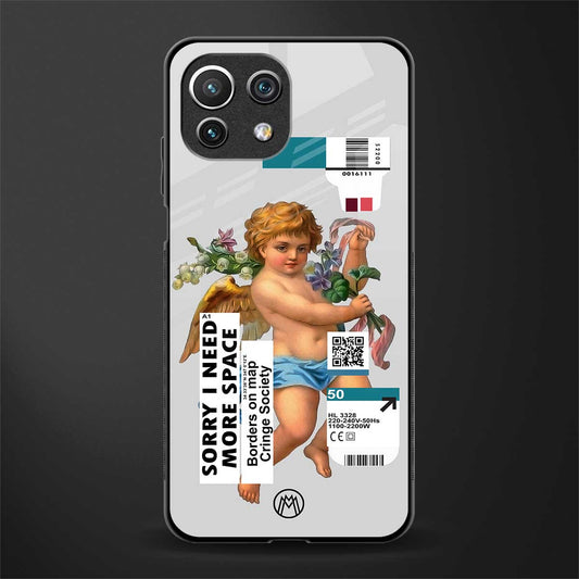 cringe society glass case for mi 11 lite image