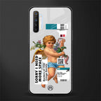 cringe society glass case for realme xt image