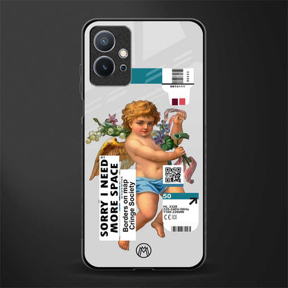 cringe society glass case for vivo y75 5g image