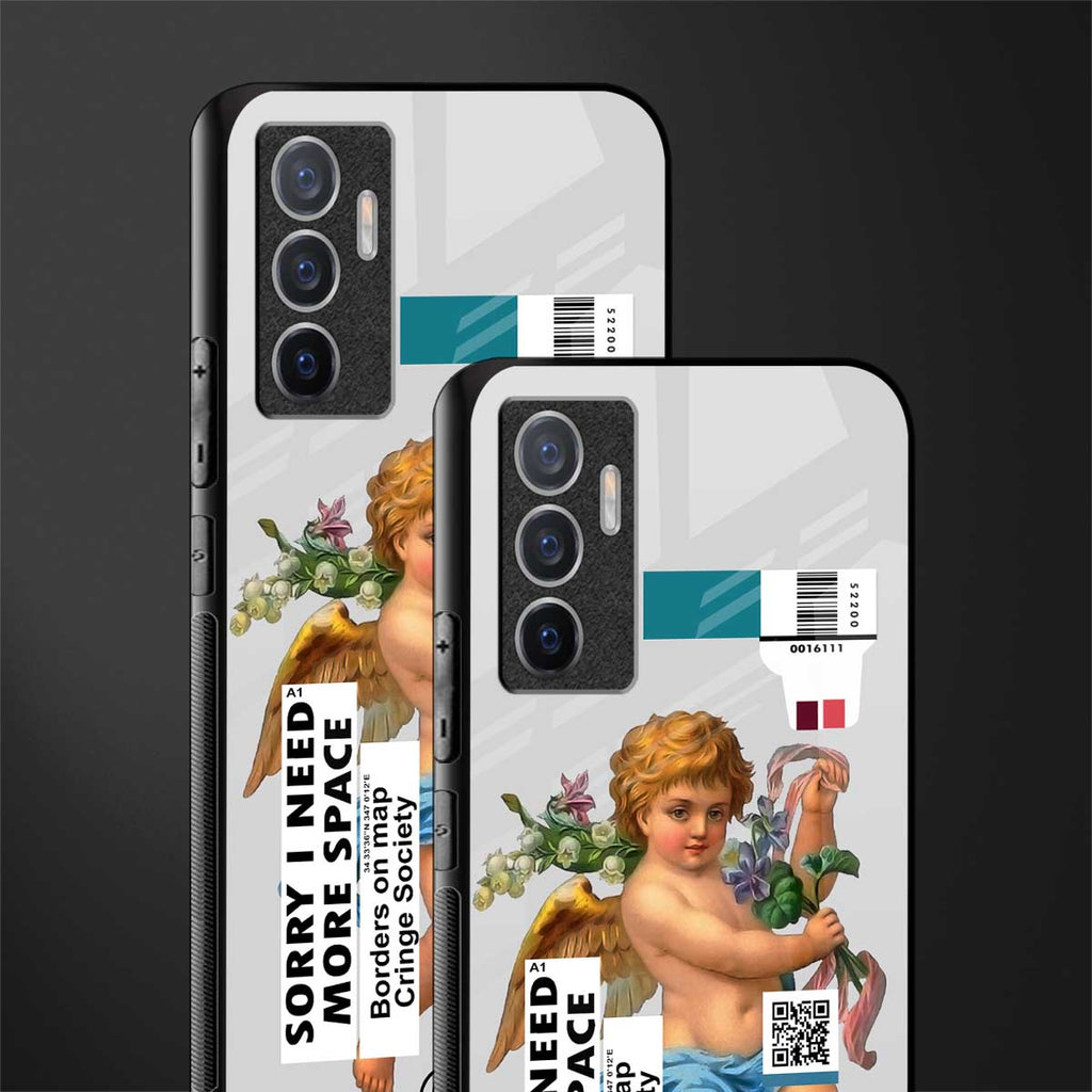 cringe society glass case for vivo v23e image-2