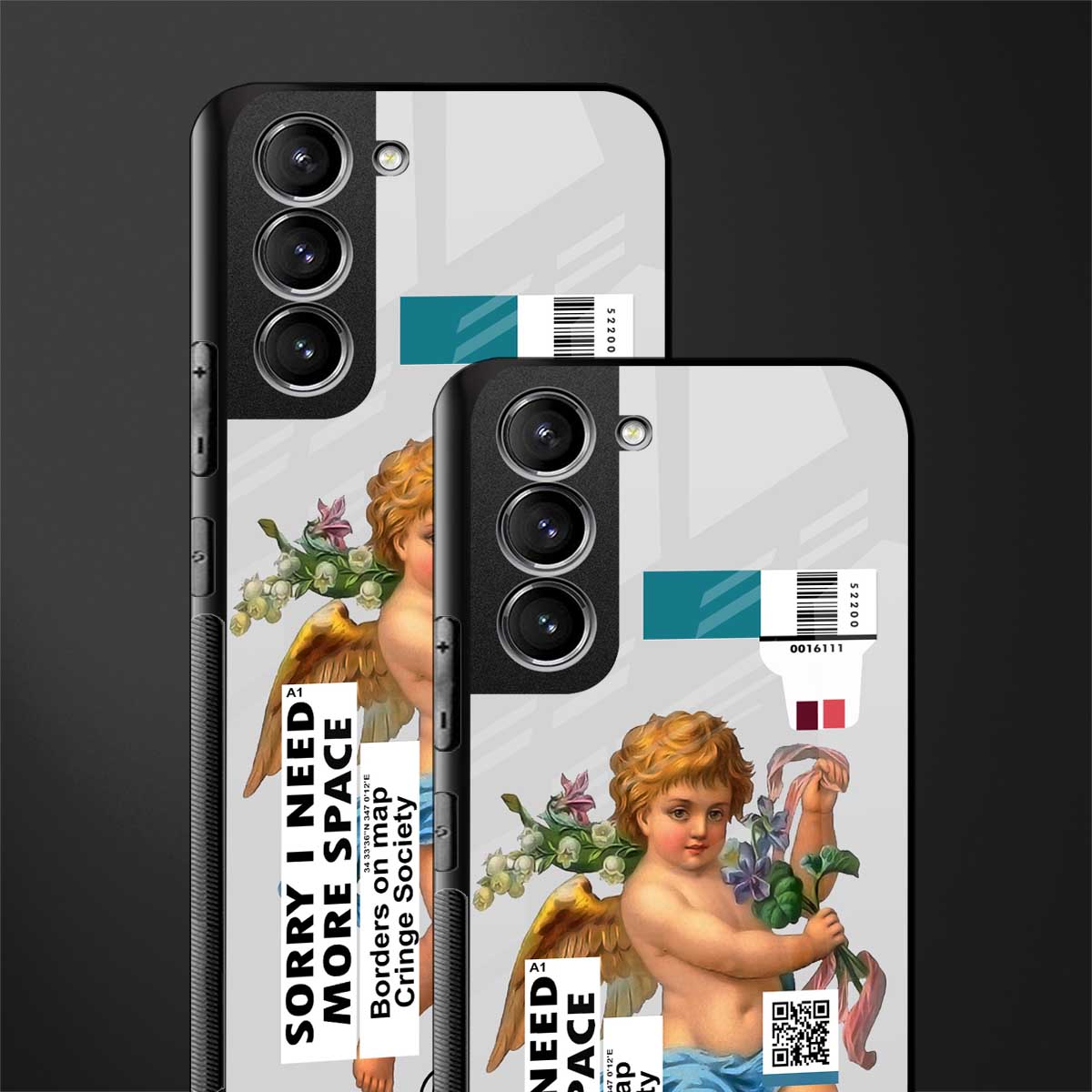 cringe society glass case for samsung galaxy s22 5g image-2