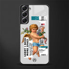 cringe society glass case for samsung galaxy s21 image