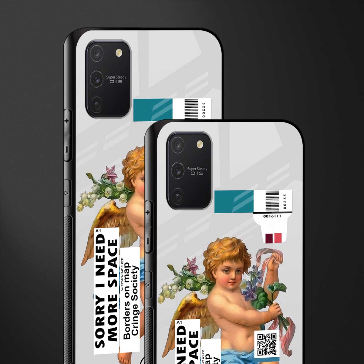 cringe society glass case for samsung galaxy s10 lite image-2