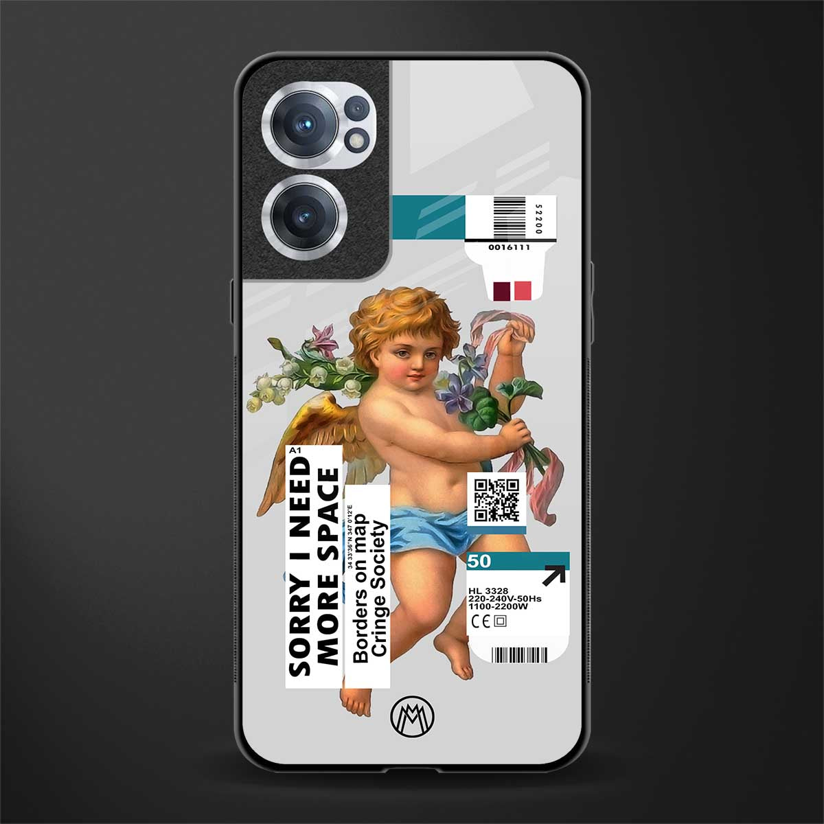 cringe society glass case for oneplus nord ce 2 5g image