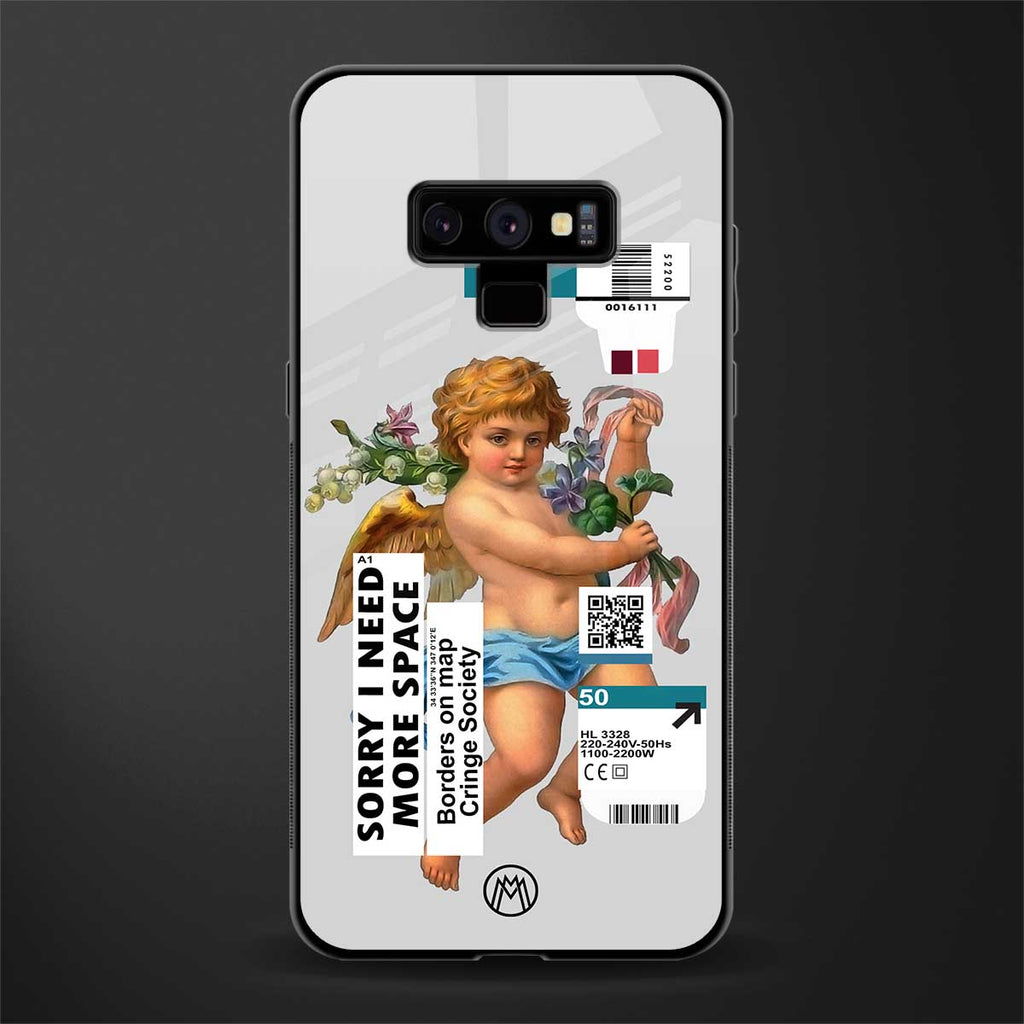 cringe society glass case for samsung galaxy note 9 image