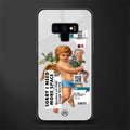 cringe society glass case for samsung galaxy note 9 image