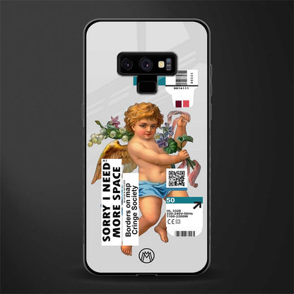 cringe society glass case for samsung galaxy note 9 image