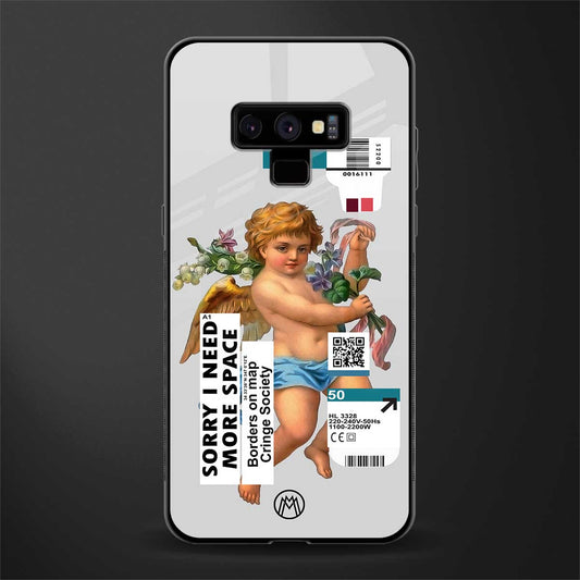 cringe society glass case for samsung galaxy note 9 image