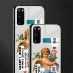cringe society glass case for samsung galaxy s20 image-2
