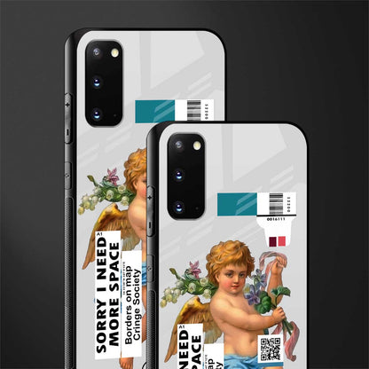cringe society glass case for samsung galaxy s20 image-2