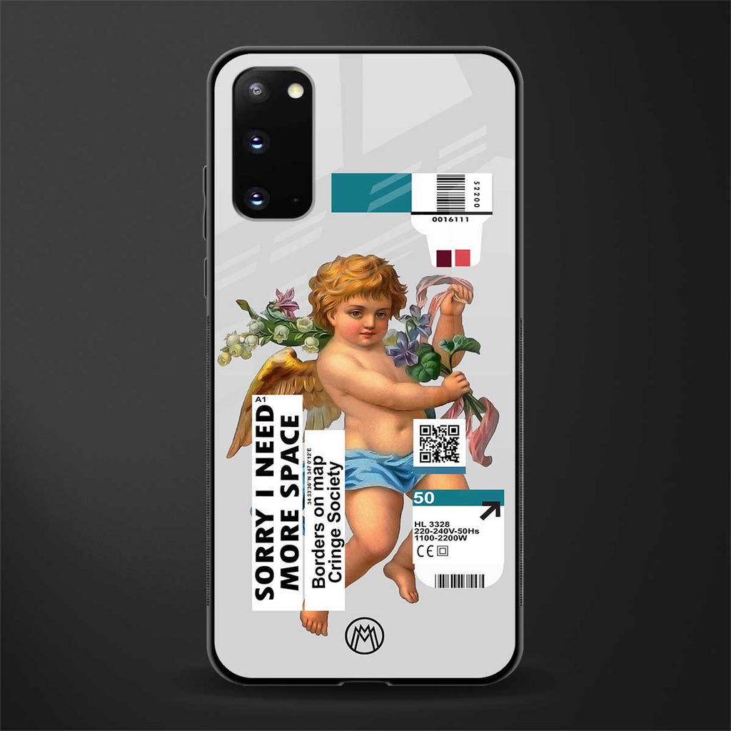cringe society glass case for samsung galaxy s20 image