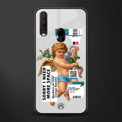 cringe society glass case for vivo y15 image