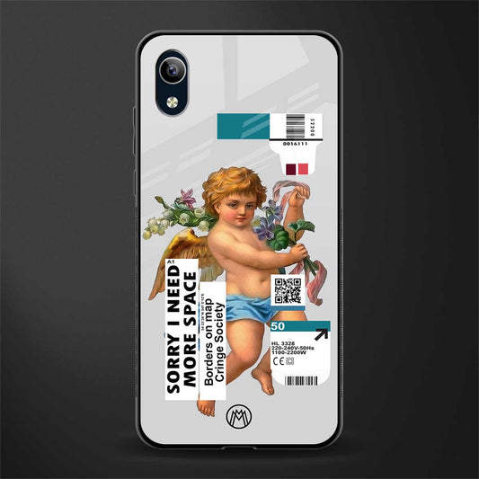 cringe society glass case for vivo y1s without fingerprint image