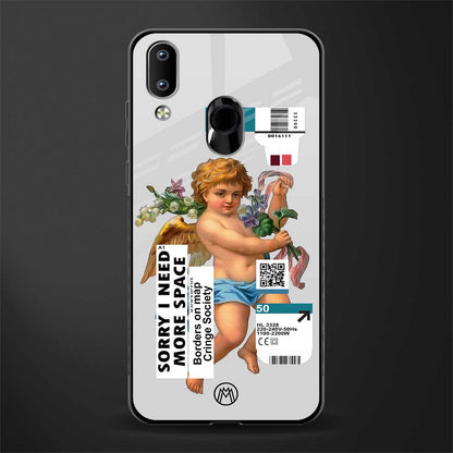 cringe society glass case for vivo y91 image