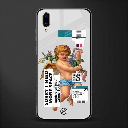 cringe society glass case for vivo v11 pro image
