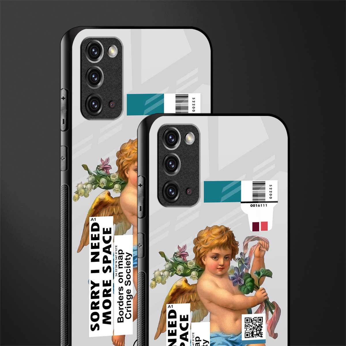 cringe society glass case for samsung galaxy note 20 image-2