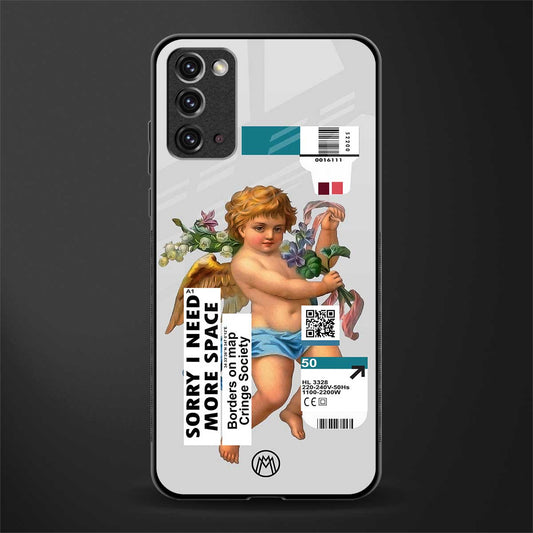 cringe society glass case for samsung galaxy note 20 image