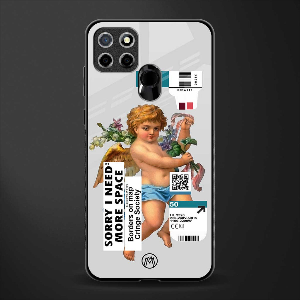 cringe society glass case for realme narzo 30a image
