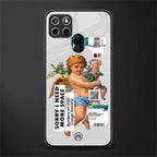cringe society glass case for realme narzo 30a image