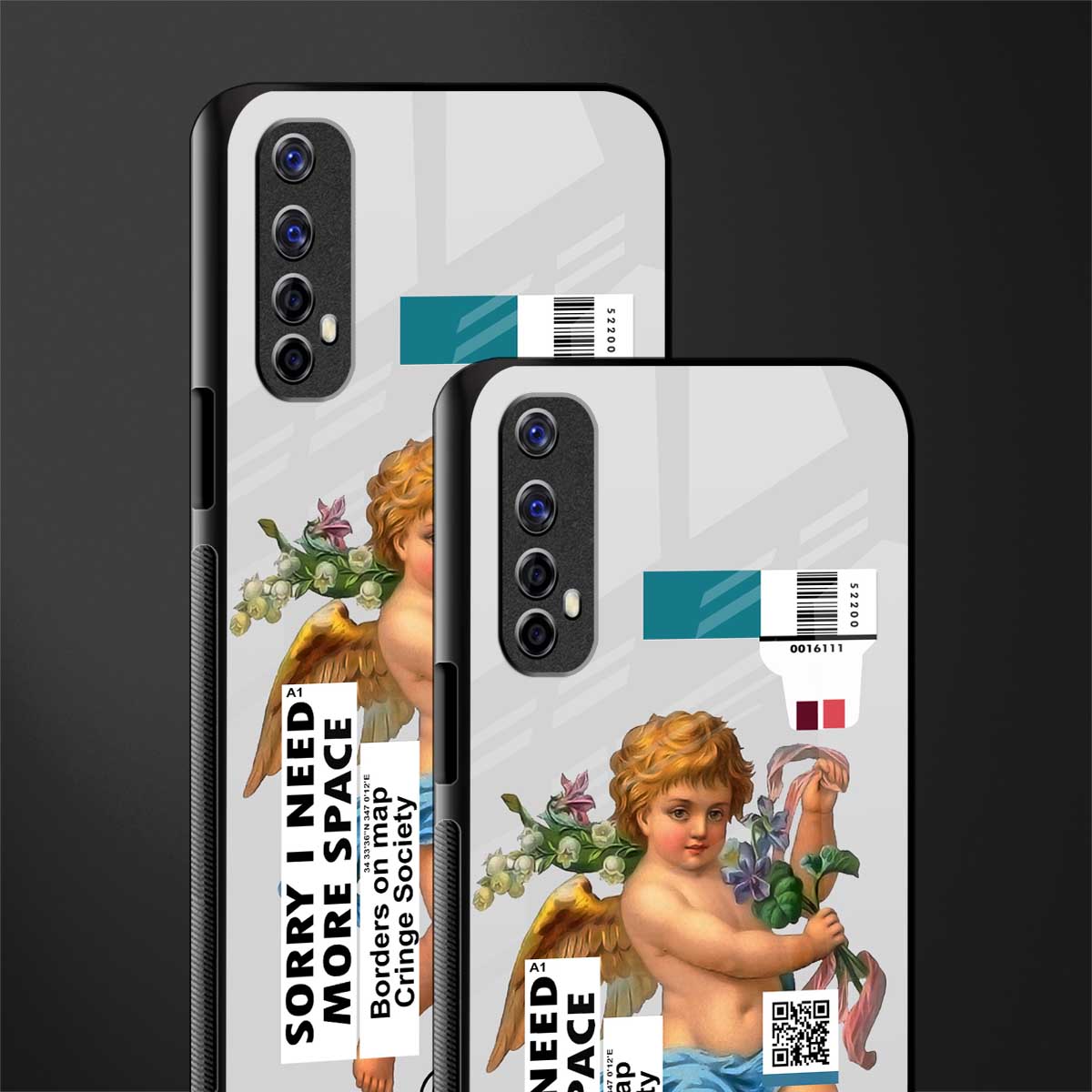 cringe society glass case for realme narzo 20 pro image-2