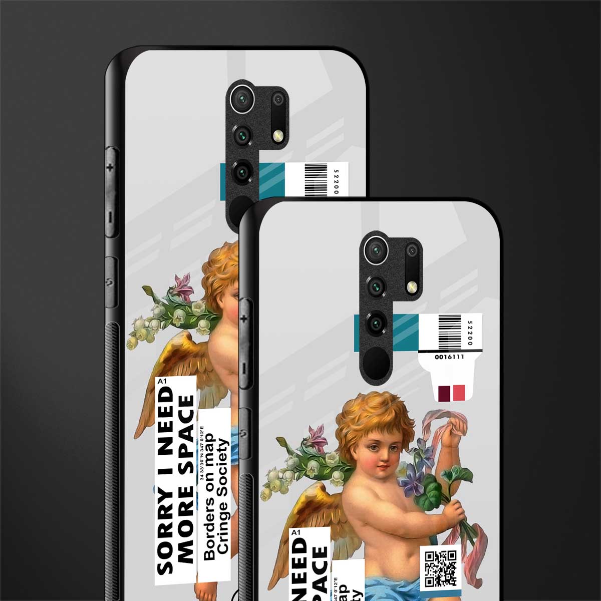 cringe society glass case for poco m2 image-2