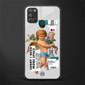 cringe society glass case for realme 7i image