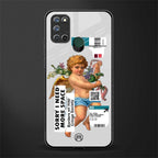 cringe society glass case for realme 7i image