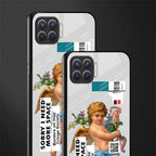 cringe society glass case for oppo f17 image-2
