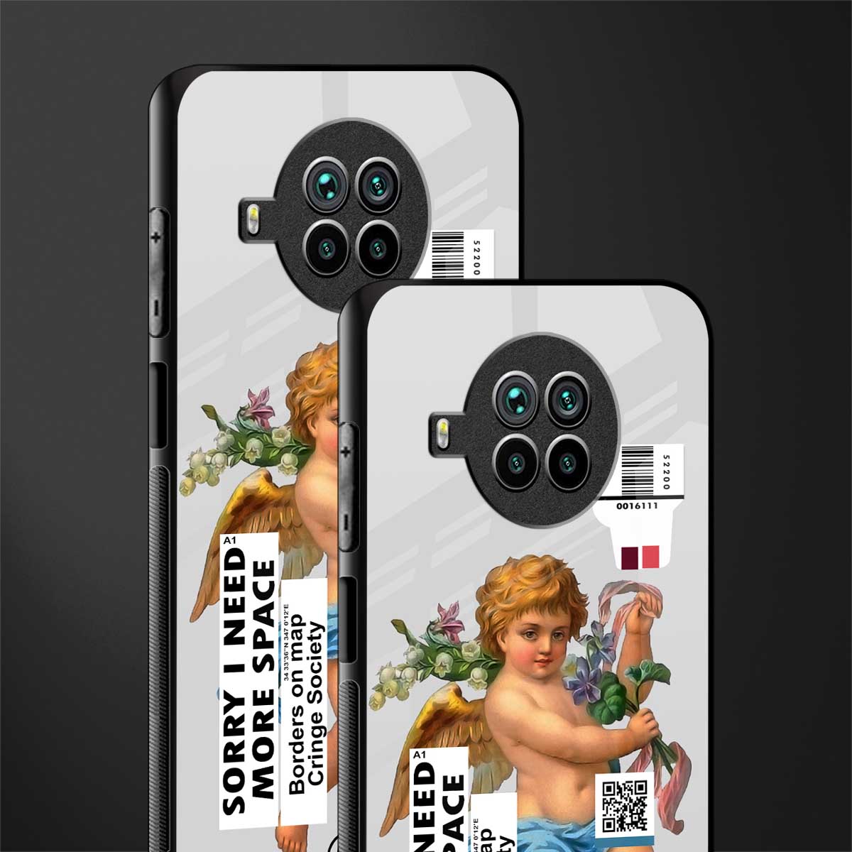 cringe society glass case for mi 10i image-2