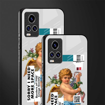 cringe society glass case for vivo v20 pro image-2