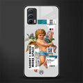cringe society glass case for realme x7 image