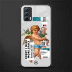 cringe society glass case for realme x7 image
