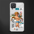 cringe society glass case for samsung galaxy a12 image