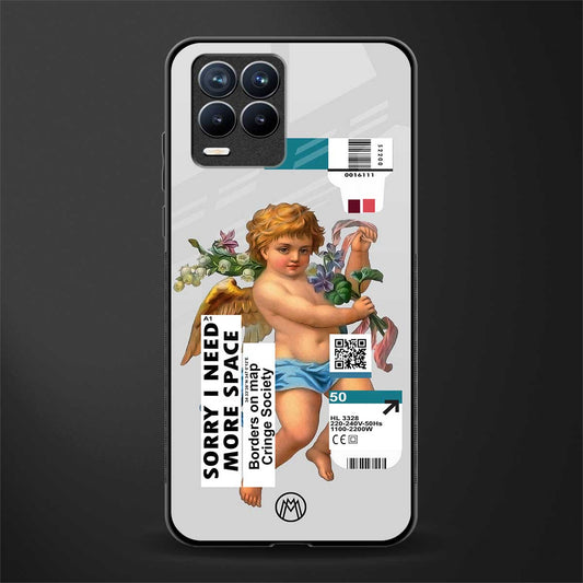 cringe society glass case for realme 8 4g image