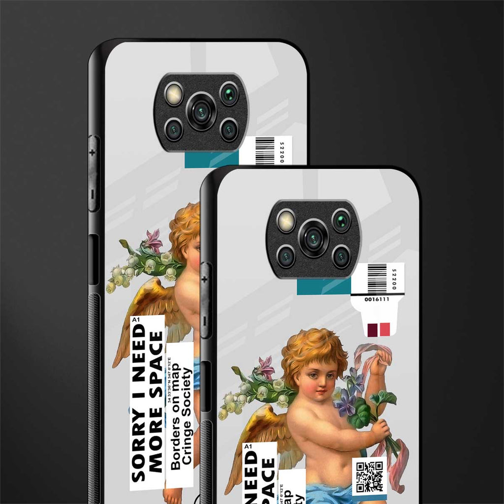 cringe society glass case for poco x3 pro image-2