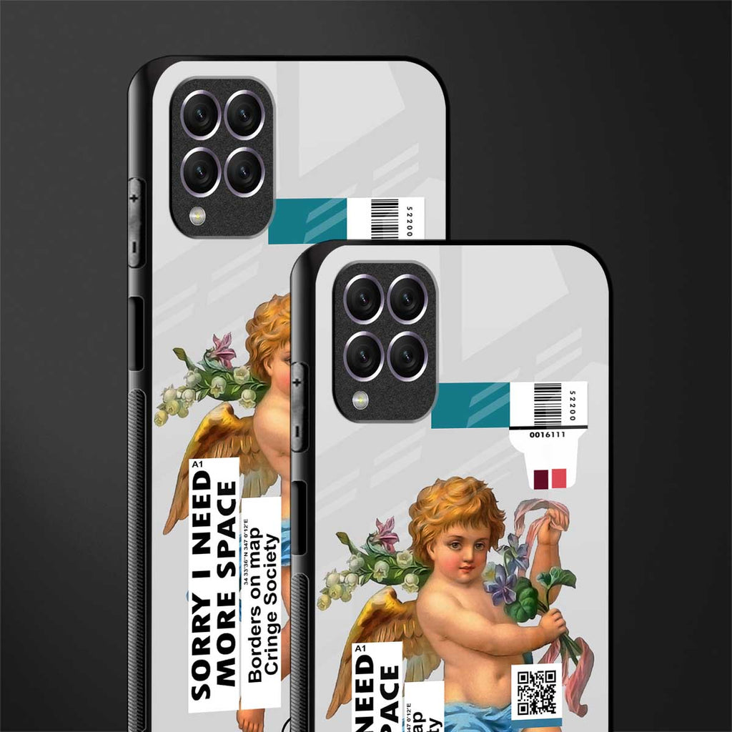 cringe society glass case for samsung galaxy f62 image-2