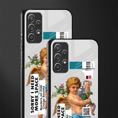 cringe society glass case for samsung galaxy a72 image-2