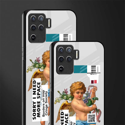 cringe society glass case for oppo f19 pro image-2
