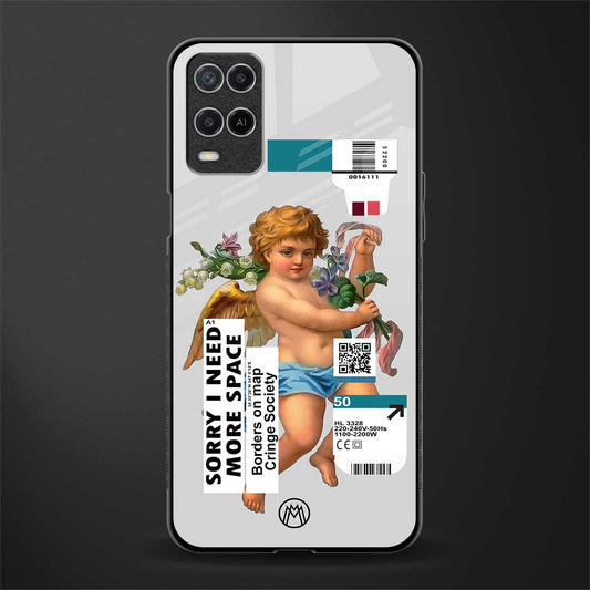 cringe society glass case for oppo a54 image