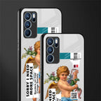 cringe society glass case for oppo reno6 pro 5g image-2