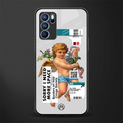 cringe society glass case for oppo reno6 pro 5g image