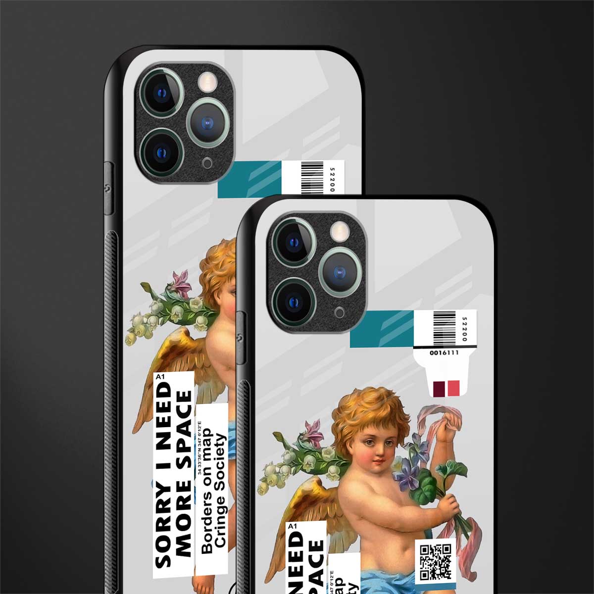 cringe society glass case for iphone 11 pro image-2