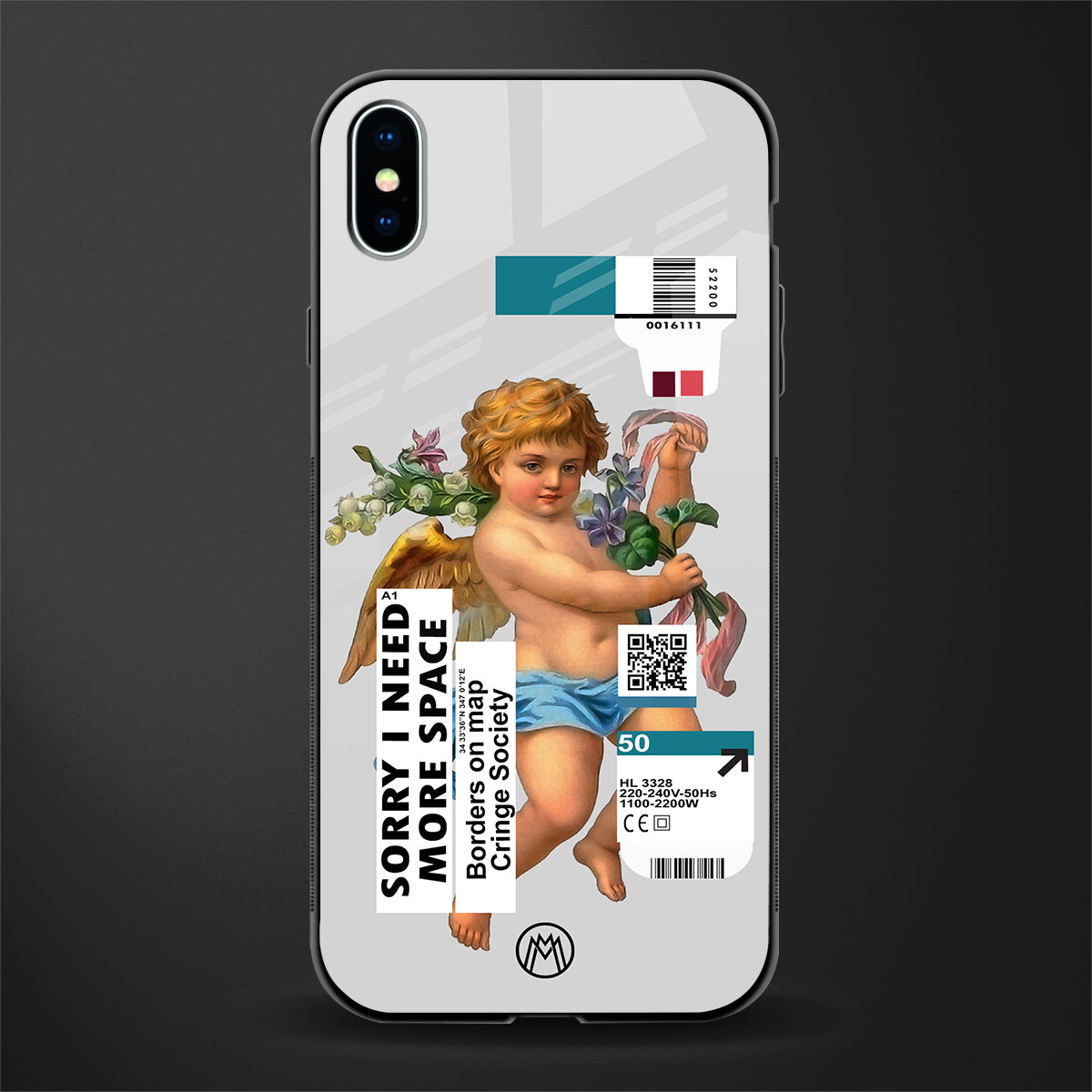 cringe society glass case for iphone xs max image