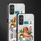 cringe society glass case for samsung galaxy m52 5g image-2