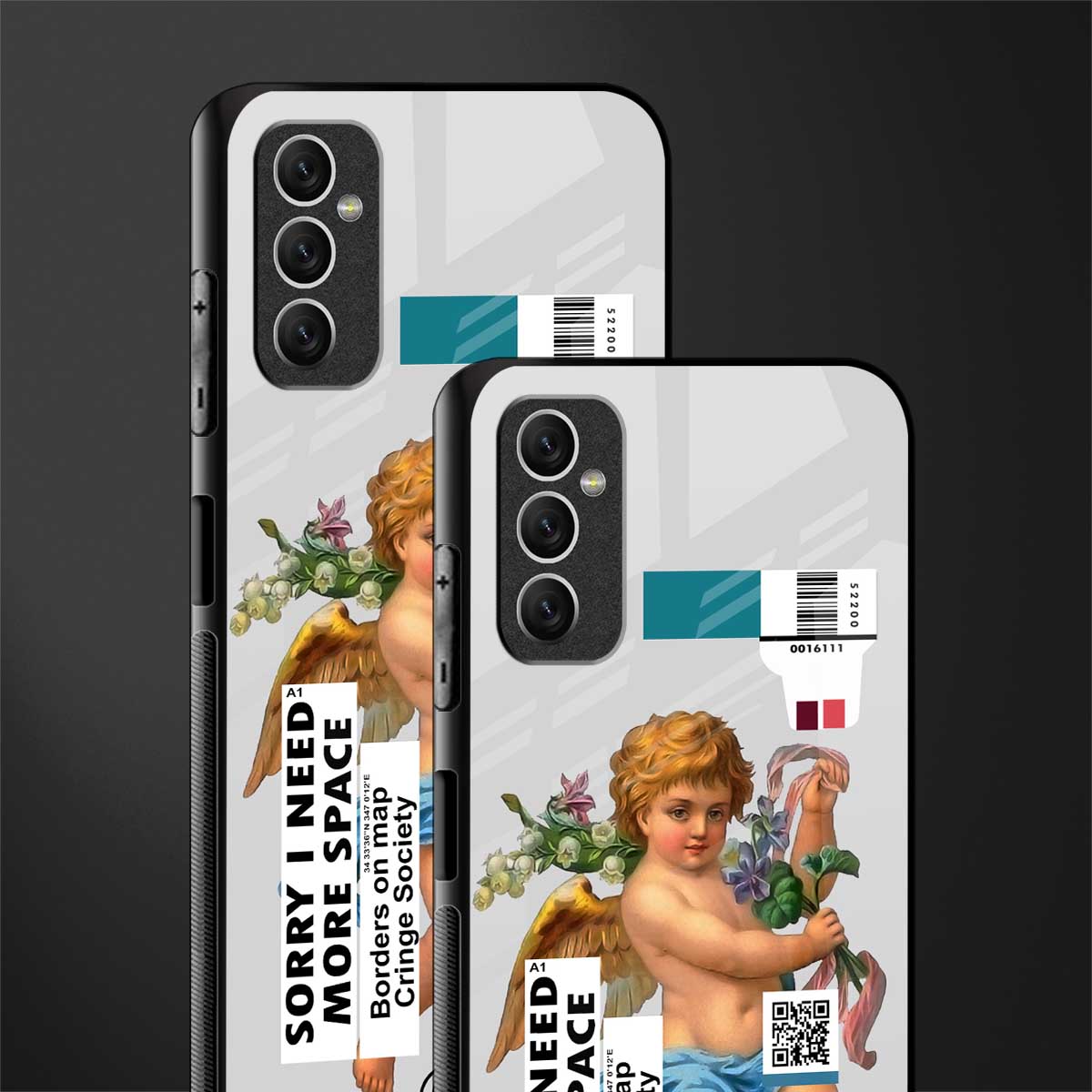cringe society glass case for samsung galaxy m52 5g image-2